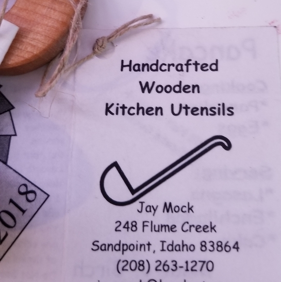 NWT  birch kitchen utensils - Picture 2 of 4